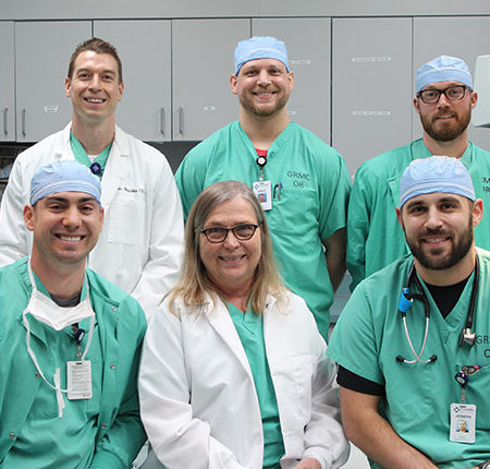 Photo of doctors at the Granville anesthesia center