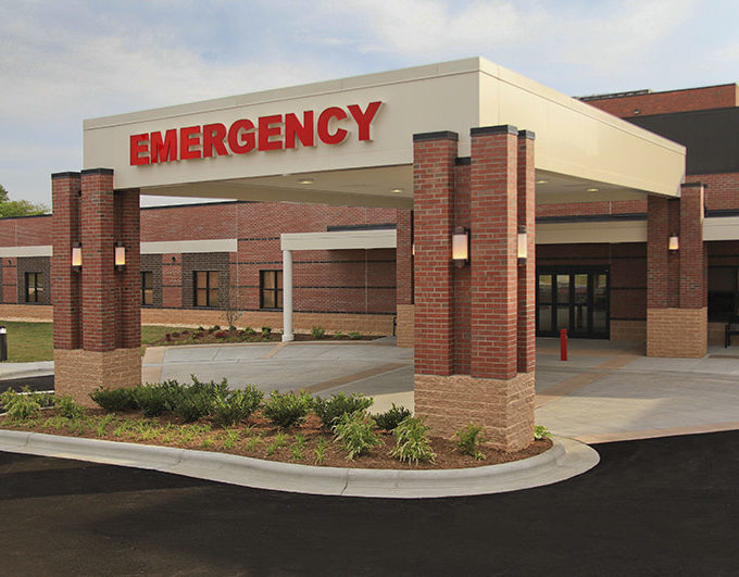 Picture of Granville Health System's Emergency Department exterior | Granville Health System