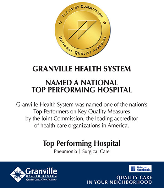 Joint Commission Top Performers on Key Quality Measures logo