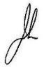 Signature of John's first name only