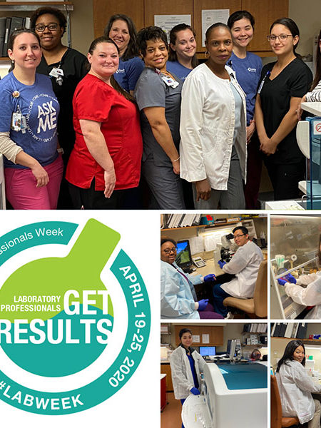 Collage of Medical Laboratory Professionals for lab week