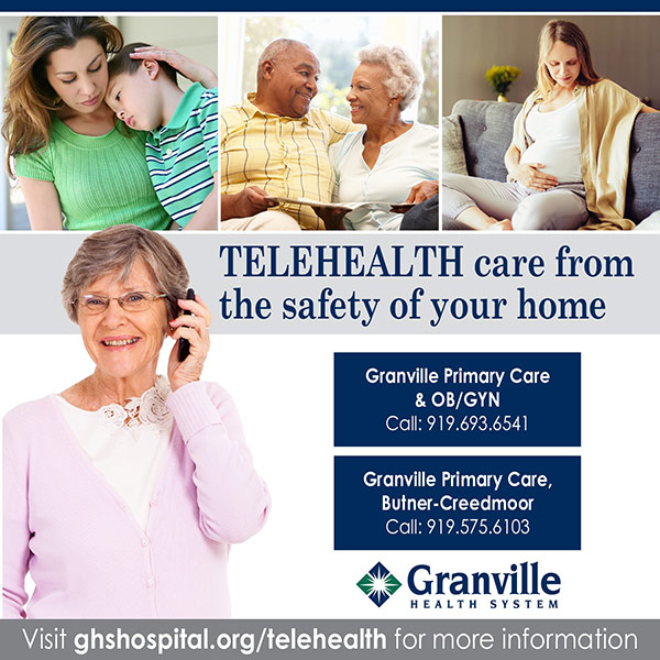 Granville Health System Physician Office Locations Now Offering TELEHEALTH Visits