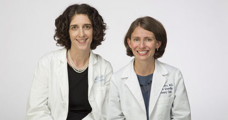 Photo of two female doctors