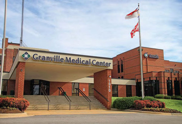 Photo of Granville Medical Center front exterior of building