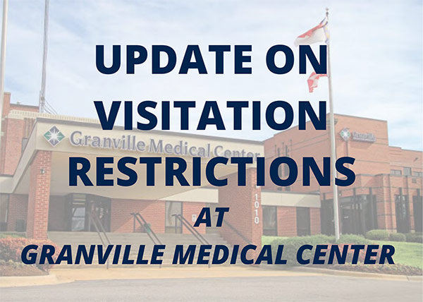 Visitor Restrictions Eased at Granville Medical Center