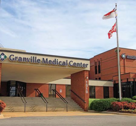Front of Granville Medical Center