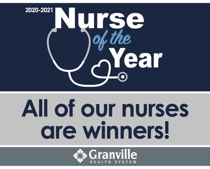 GHS 2021 Nurse of the year image. It says, 