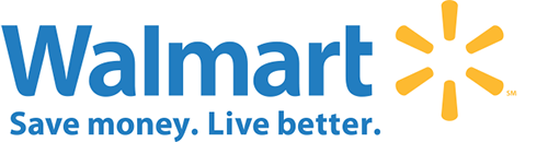 Walmart logo. 