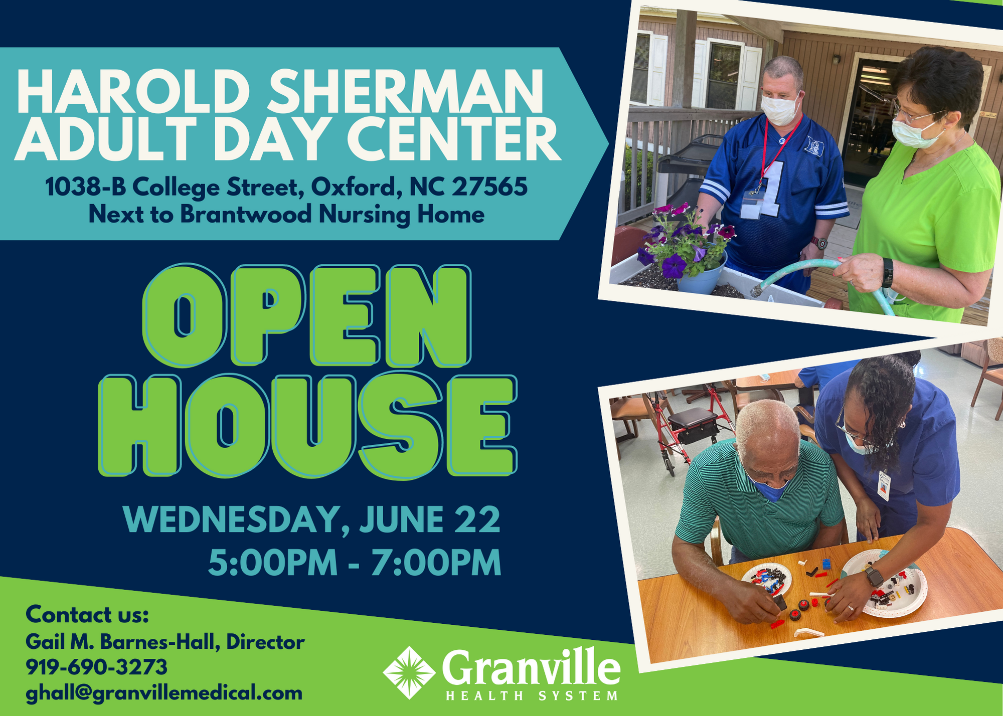 Harold Sherman Adult Day Center to Host Open House on June 22 from 5:00PM – 7:00PM