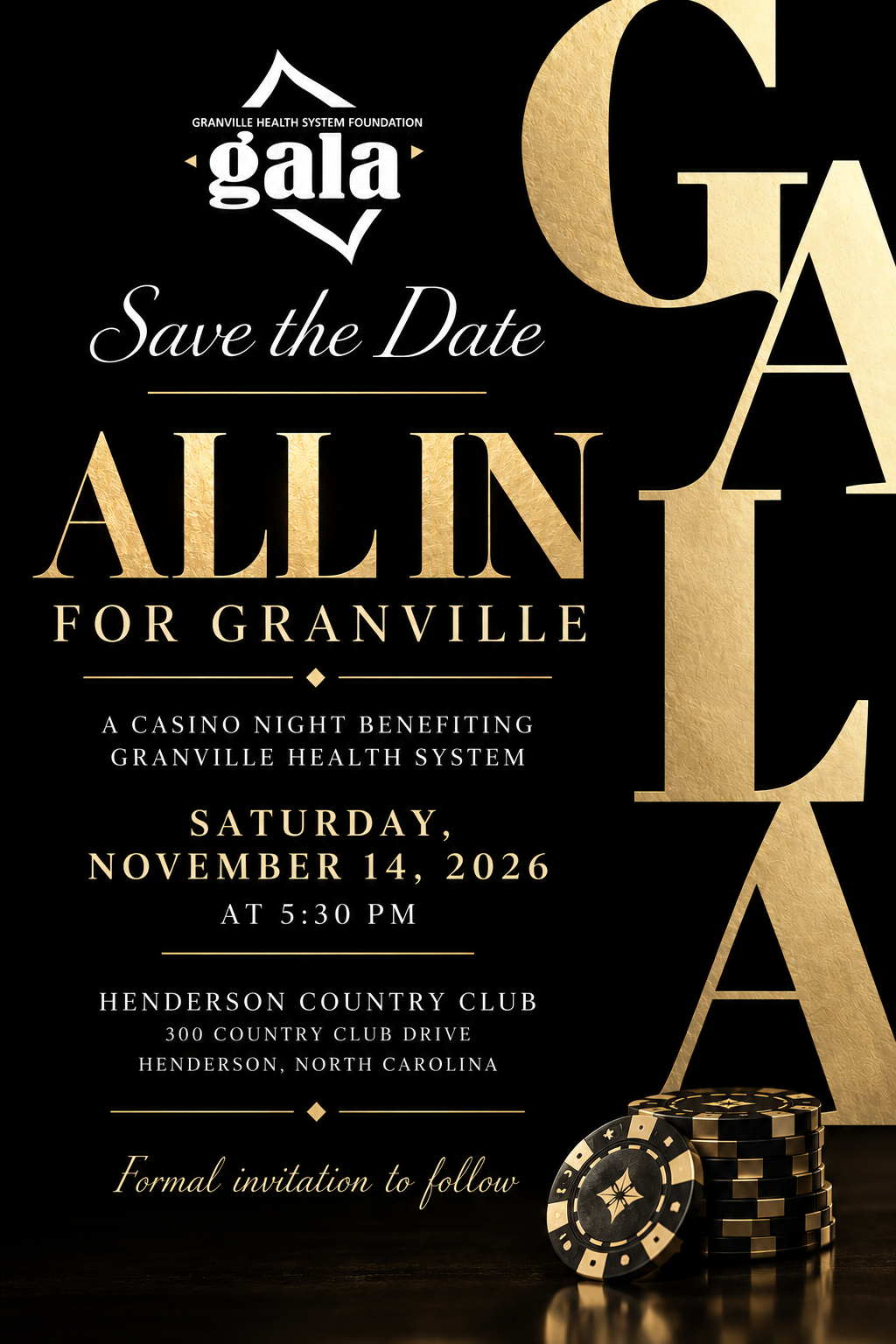 GHS Foundation Announces 2026 Gala: “All In for Granville”